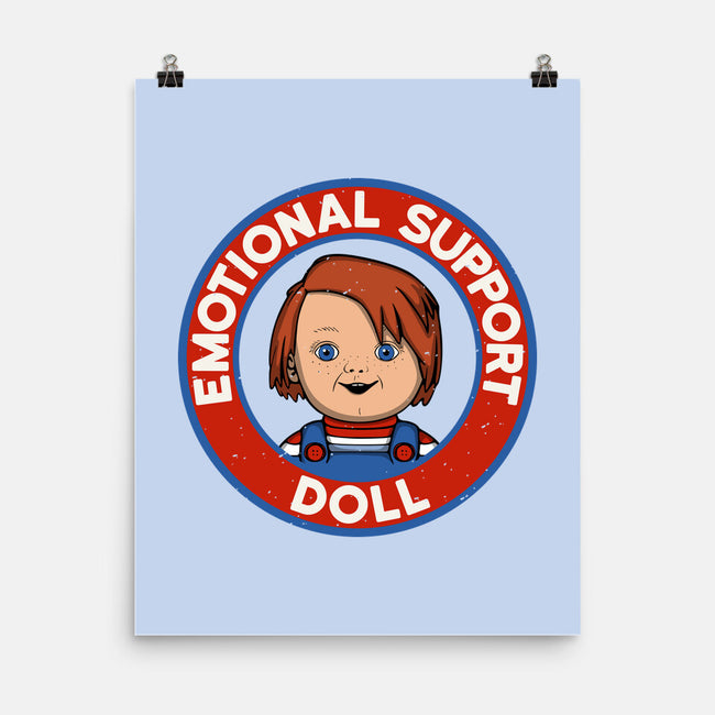 Emotional Support Doll-None-Matte-Poster-Melonseta