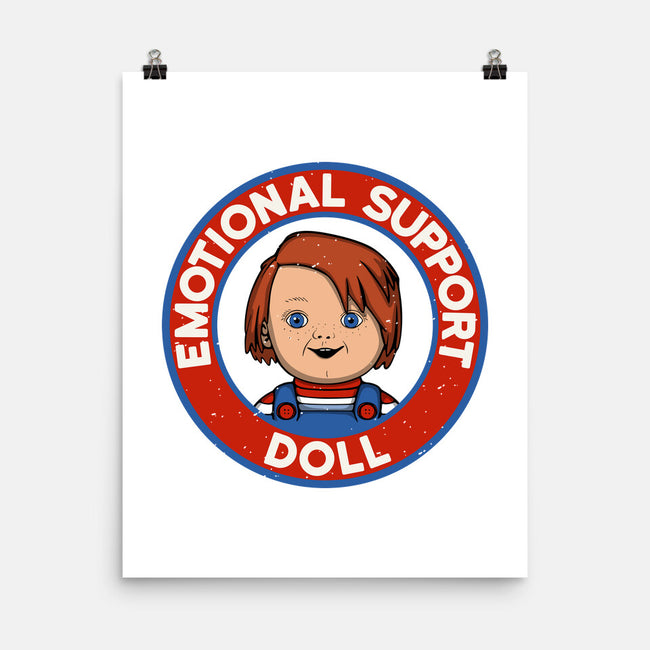 Emotional Support Doll-None-Matte-Poster-Melonseta