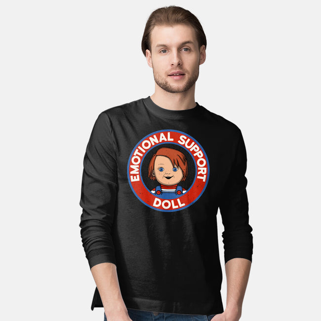 Emotional Support Doll-Mens-Long Sleeved-Tee-Melonseta