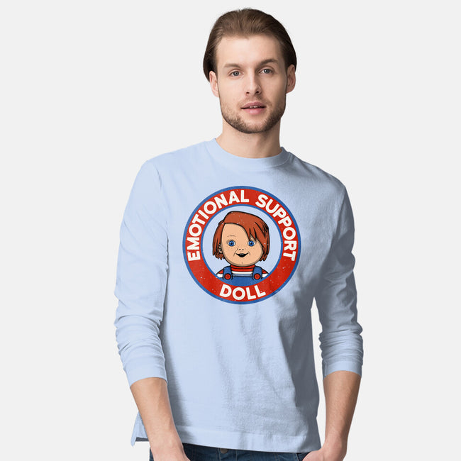 Emotional Support Doll-Mens-Long Sleeved-Tee-Melonseta