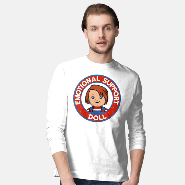 Emotional Support Doll-Mens-Long Sleeved-Tee-Melonseta