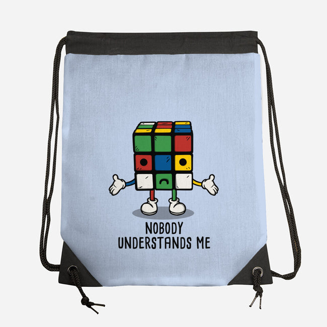 Nobody Understands Me-None-Drawstring-Bag-Melonseta