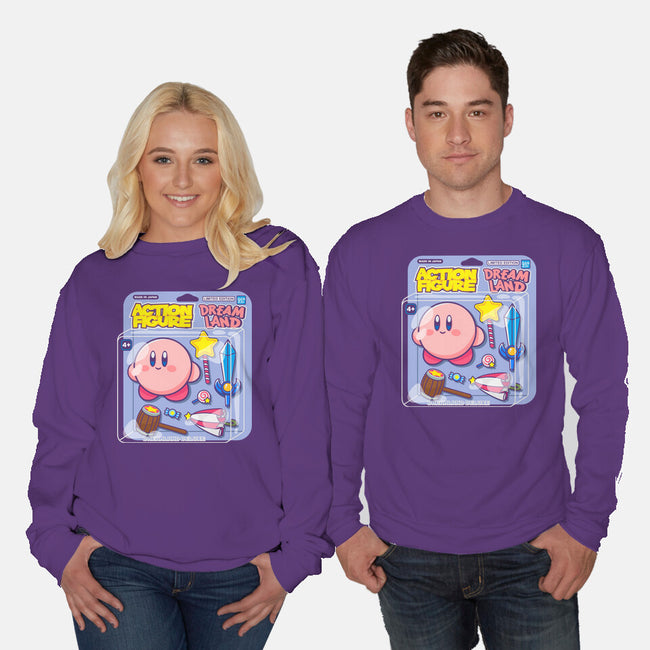 Action Figure-Unisex-Crew Neck-Sweatshirt-D0pp3l94n63r
