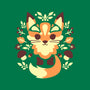Autumn Fox Symmetry-Unisex-Crew Neck-Sweatshirt-NemiMakeit