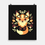 Autumn Fox Symmetry-None-Matte-Poster-NemiMakeit