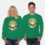 Autumn Fox Symmetry-Unisex-Crew Neck-Sweatshirt-NemiMakeit