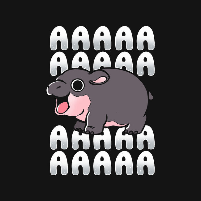 Screaming Hippo-None-Glossy-Sticker-Vallina84