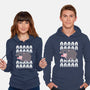Screaming Hippo-Unisex-Pullover-Sweatshirt-Vallina84