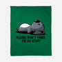 Please Don't Make Me Do Stuff-None-Fleece-Blanket-koalastudio