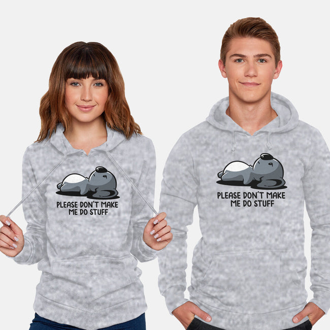 Please Don't Make Me Do Stuff-Unisex-Pullover-Sweatshirt-koalastudio