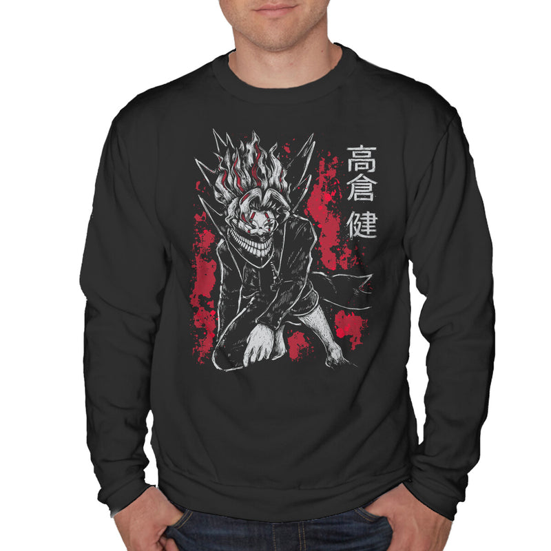 Okarun-Unisex-Crew Neck-Sweatshirt-xMorfina by TeeFury