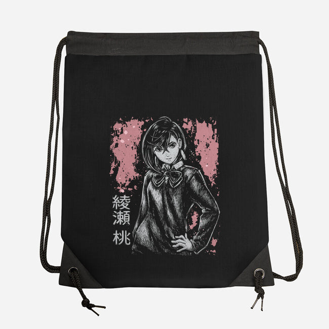 Momo Ayase-None-Drawstring-Bag-xMorfina