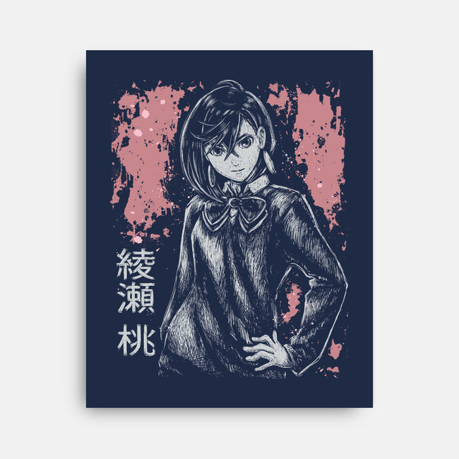 Momo Ayase-None-Stretched-Canvas-xMorfina