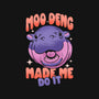 Moo Deng Made Me Do It-Womens-V-Neck-Tee-sachpica