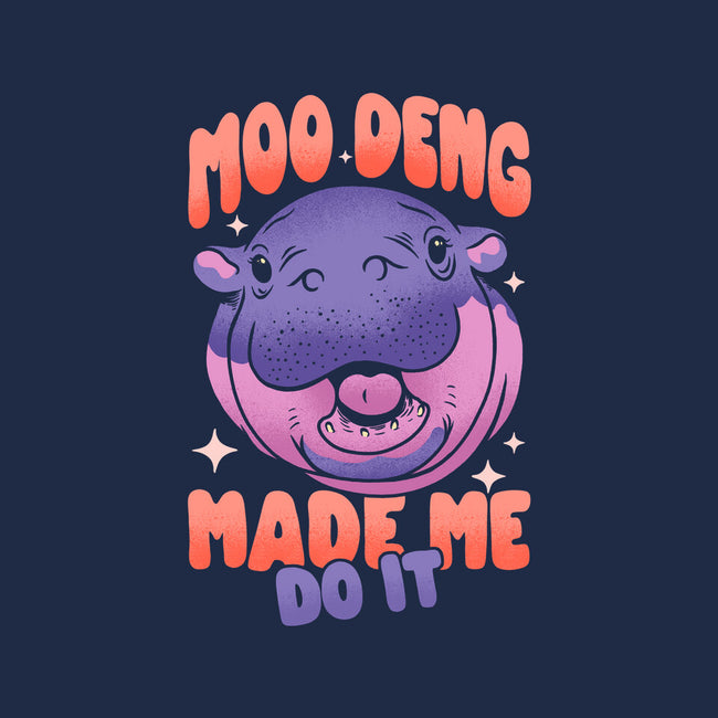 Moo Deng Made Me Do It-Unisex-Crew Neck-Sweatshirt-sachpica