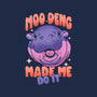 Moo Deng Made Me Do It-Unisex-Crew Neck-Sweatshirt-sachpica