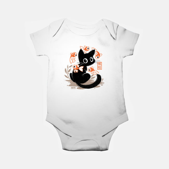 Japanese Style Cat-Baby-Basic-Onesie-worlddominationforcats