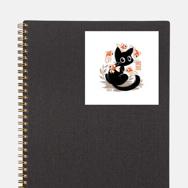 Japanese Style Cat-None-Glossy-Sticker-worlddominationforcats