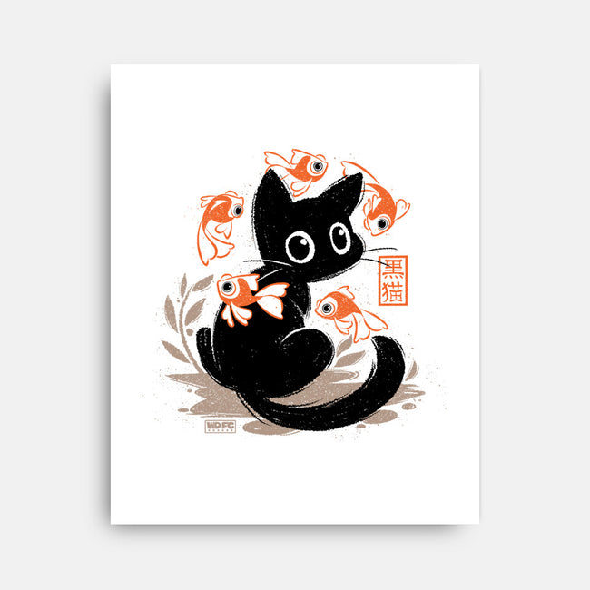 Japanese Style Cat-None-Stretched-Canvas-worlddominationforcats