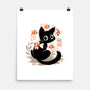 Japanese Style Cat-None-Matte-Poster-worlddominationforcats