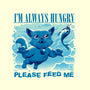 I Am Always Hungry-Mens-Basic-Tee-worlddominationforcats