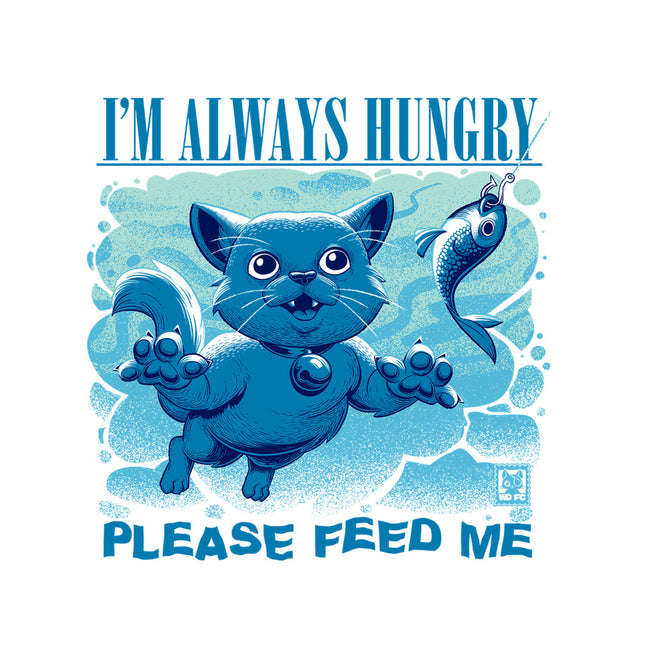I Am Always Hungry-Womens-Basic-Tee-worlddominationforcats