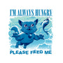 I Am Always Hungry-Womens-Basic-Tee-worlddominationforcats