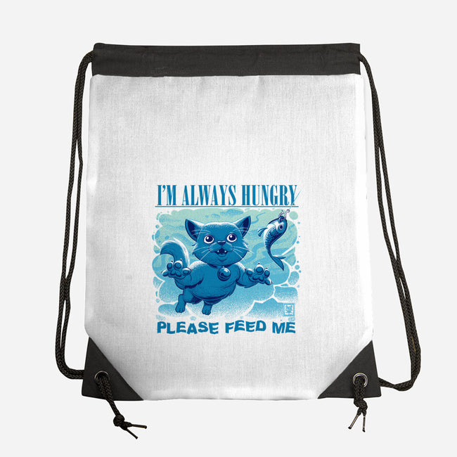 I Am Always Hungry-None-Drawstring-Bag-worlddominationforcats