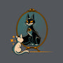 Black Cat Black Bat-Unisex-Pullover-Sweatshirt-worlddominationforcats
