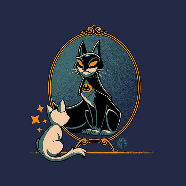Black Cat Black Bat-Unisex-Crew Neck-Sweatshirt-worlddominationforcats