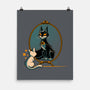 Black Cat Black Bat-None-Matte-Poster-worlddominationforcats