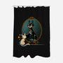 Black Cat Black Bat-None-Polyester-Shower Curtain-worlddominationforcats