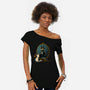 Black Cat Black Bat-Womens-Off Shoulder-Tee-worlddominationforcats