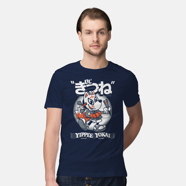 Lil Kitsune-Mens-Premium-Tee-Nemons