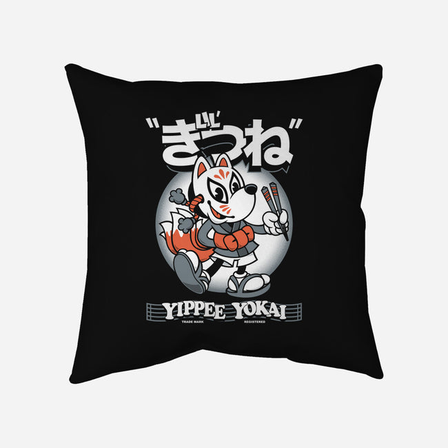 Lil Kitsune-None-Removable Cover w Insert-Throw Pillow-Nemons