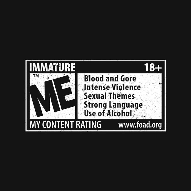 Immature Rating-Baby-Basic-Tee-Nemons