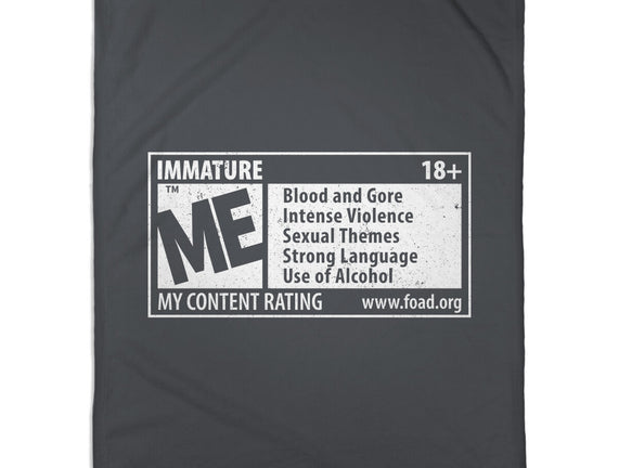 Immature Rating