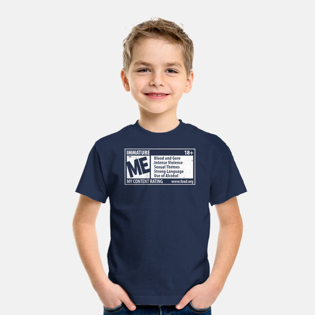 Immature Rating-Youth-Basic-Tee-Nemons