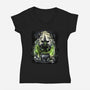 The Wicked Chef Of The West-Womens-V-Neck-Tee-zascanauta