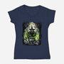 The Wicked Chef Of The West-Womens-V-Neck-Tee-zascanauta