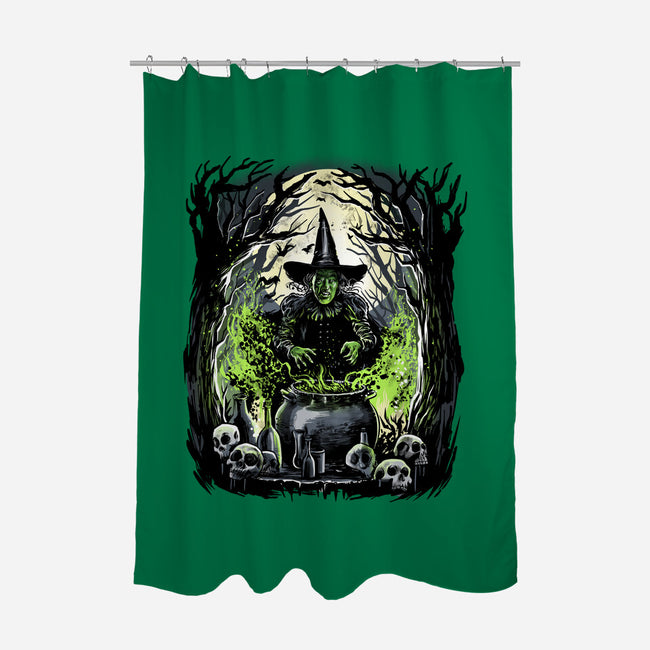 The Wicked Chef Of The West-None-Polyester-Shower Curtain-zascanauta