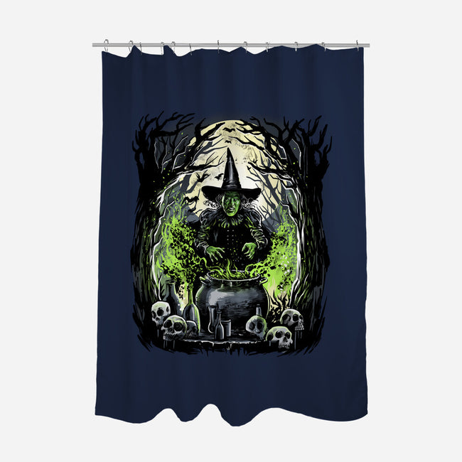 The Wicked Chef Of The West-None-Polyester-Shower Curtain-zascanauta