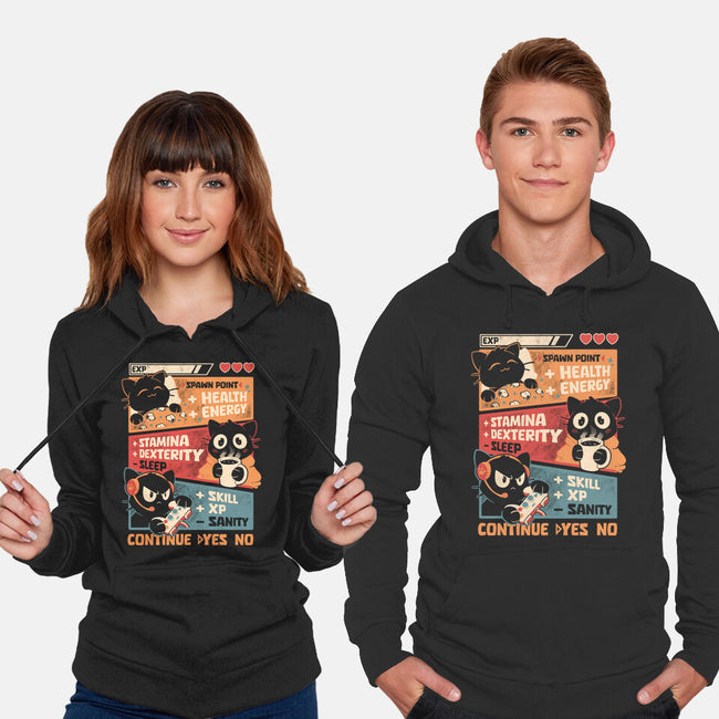 Insert Coin Daily Routine-Unisex-Pullover-Sweatshirt-Heyra Vieira