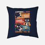 Insert Coin Daily Routine-None-Removable Cover w Insert-Throw Pillow-Heyra Vieira