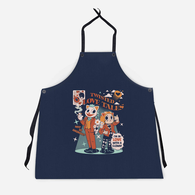 Twisted Love Tales-Unisex-Kitchen-Apron-Heyra Vieira