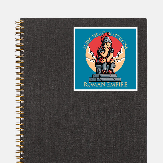 Roman Empire Meme-None-Glossy-Sticker-Studio Mootant