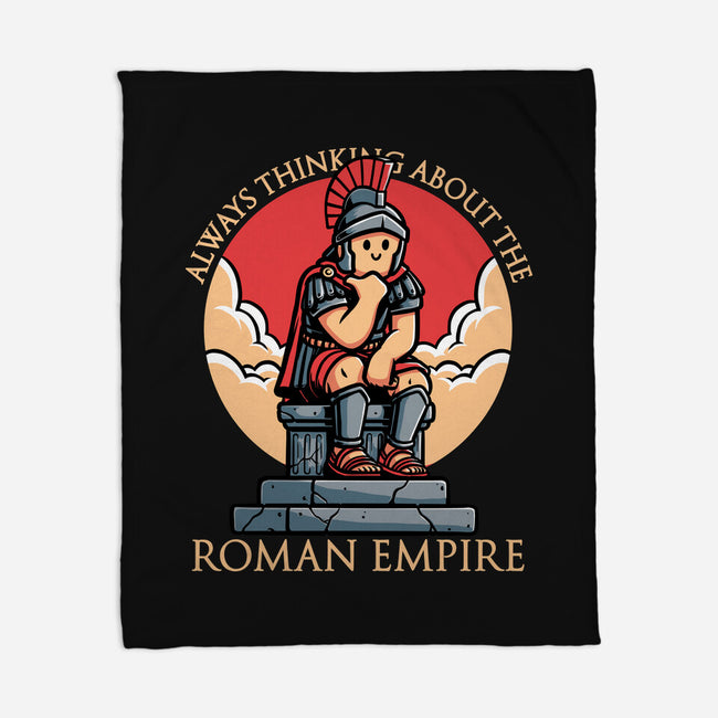 Roman Empire Meme-None-Fleece-Blanket-Studio Mootant