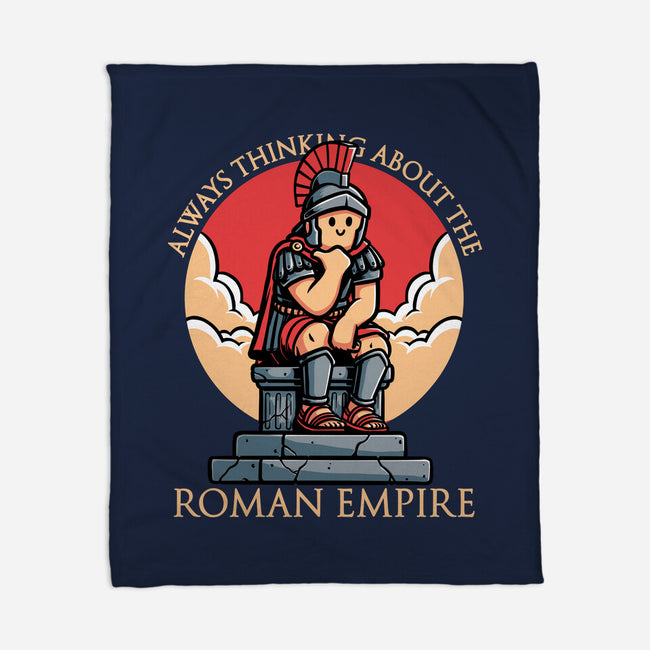 Roman Empire Meme-None-Fleece-Blanket-Studio Mootant