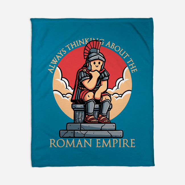 Roman Empire Meme-None-Fleece-Blanket-Studio Mootant