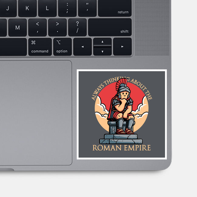 Roman Empire Meme-None-Glossy-Sticker-Studio Mootant